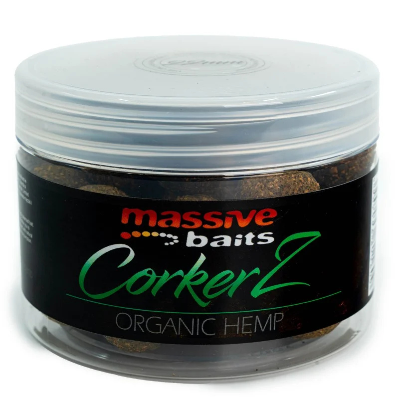 Nowy Kulki Massive Baits CorkerZ Organic Hemp 22mm