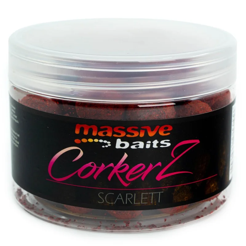 Do wyczerpania zapasów Kulki Massive Baits CorkerZ Scarlett *Robin Red® 22mm