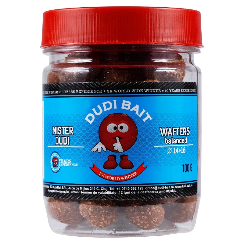 Kulki Haczykowe Wafters Dudi Bait Mister Dudi 14mm-16mm 100g Dodaj do koszyka