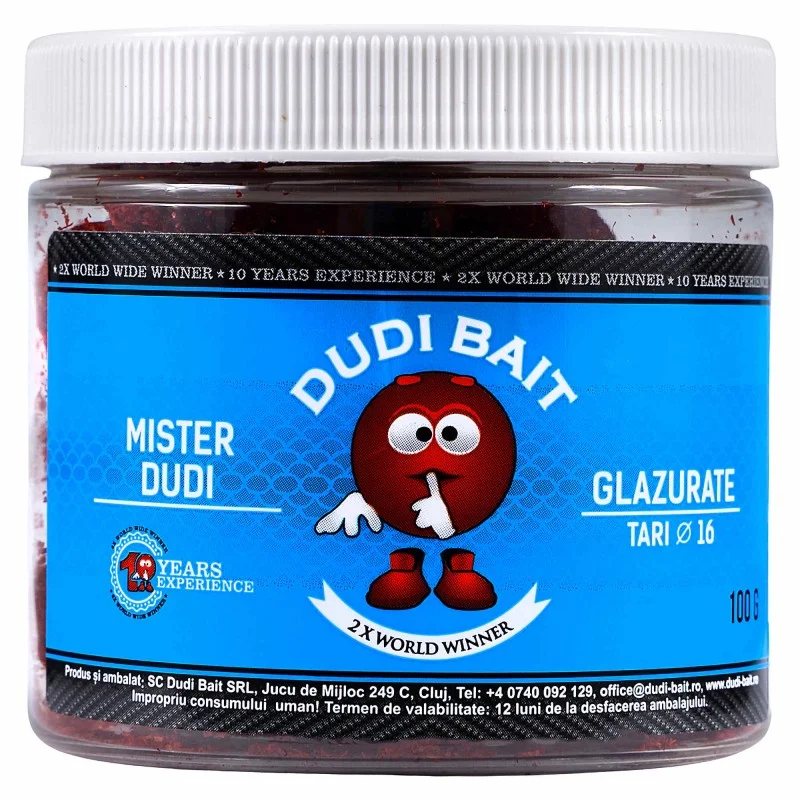 Ostatnie sztuki Kulki Haczykowe Dudi Bait Mister Dudi W Otoczce Tari Wolno Pracujace 16mm 100g