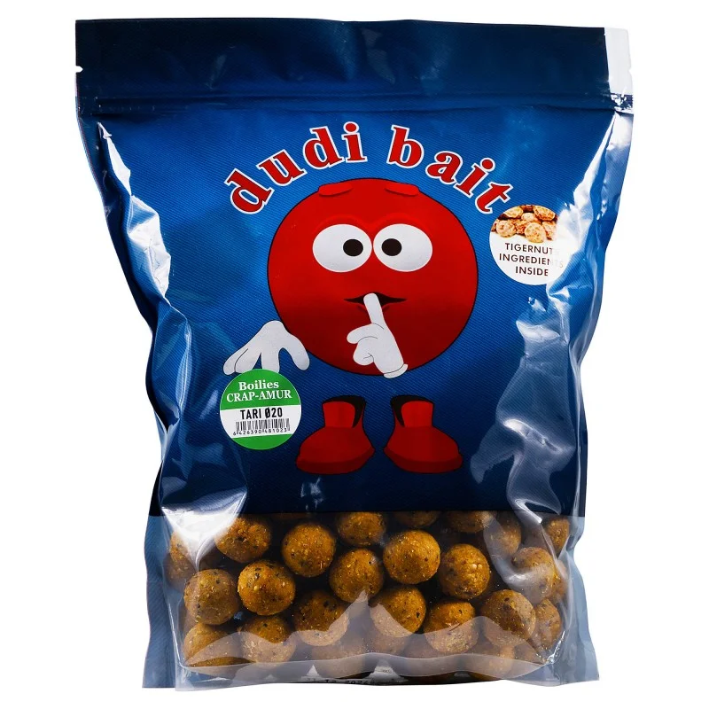 Bestseller Kulki Zanętowe Dudi Bait Orzech Tygrysi Amur Wolno Pracująca 20mm 1kg