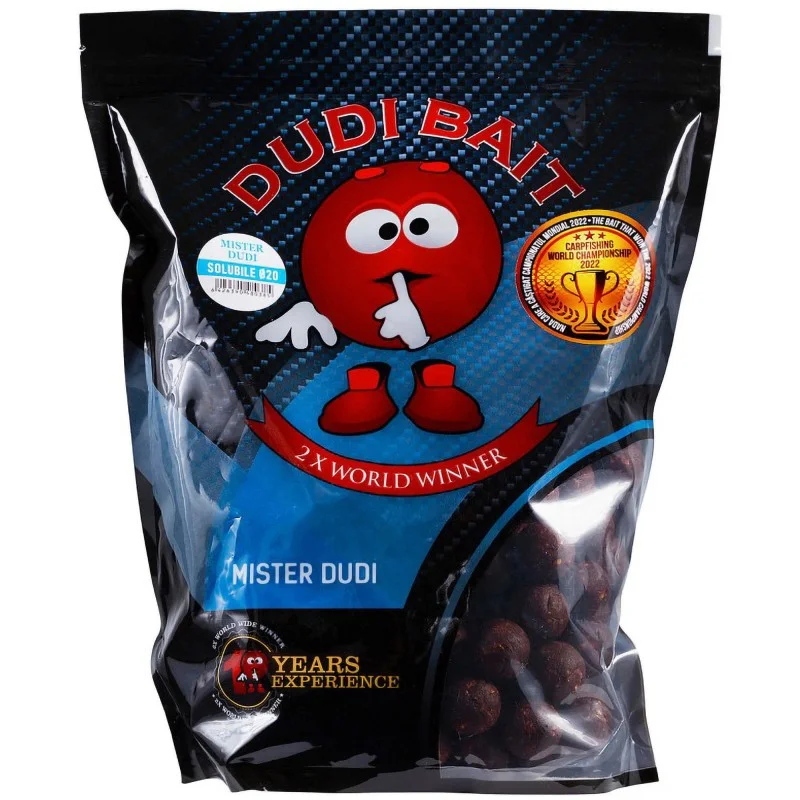 Ostatnia szansa Kulki Zanętowe Dudi Bait Mister Dudi Solubile Szybko Pracujące 24mm 1kg