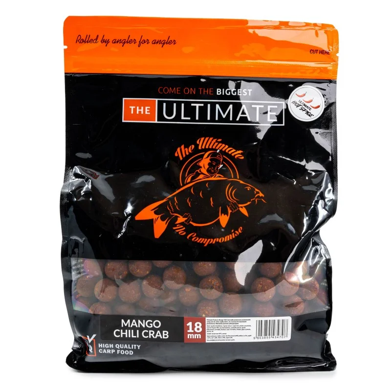 Kulki Zanętowe Ultimate Products Mango Chili Crab 18mm 1kg Wyprzedaż