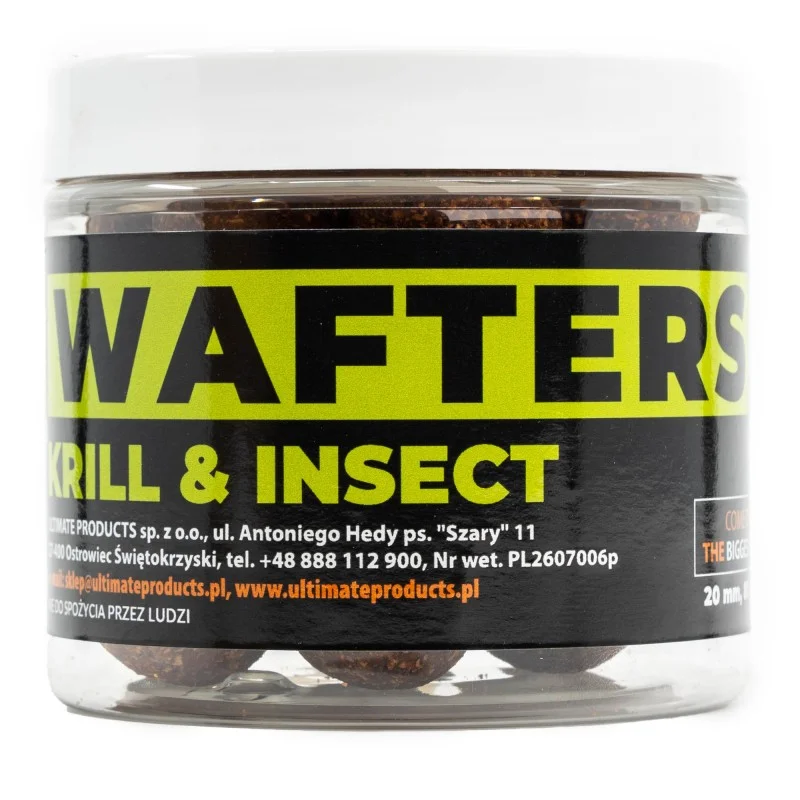 Kulki Ultimate Products Wafters Krill Insect 20mm Nowy