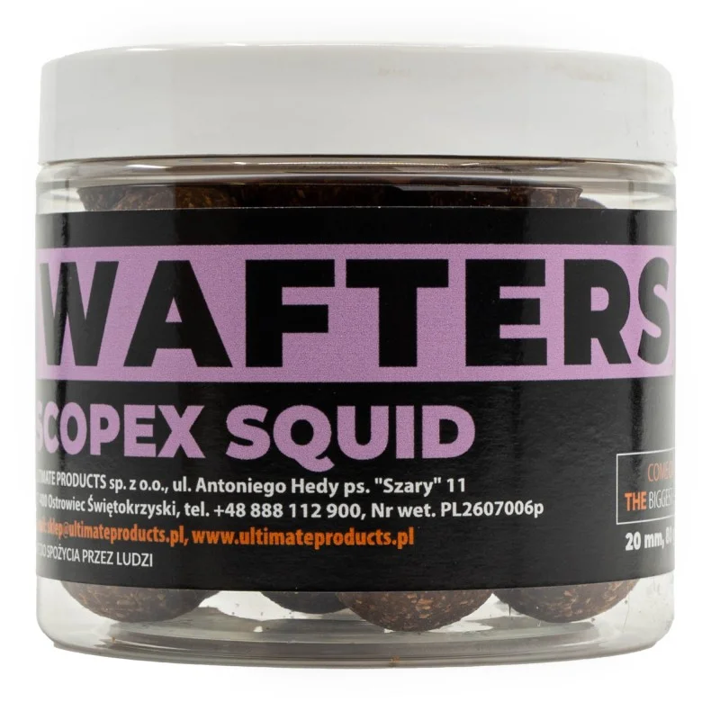 Wysoka jakość Kulki Ultimate Products Wafters Scopex Squid 20mm