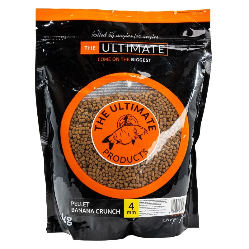 Pellet Ultimate Products Banana Crunch 4mm 1kg Łatwy zwrot
