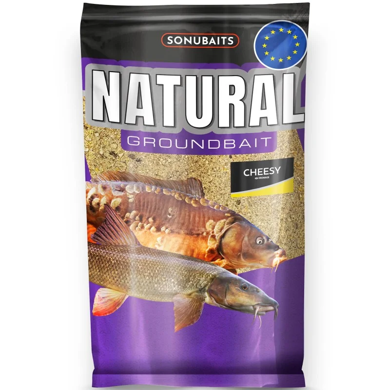 Popularny Zanęta Sonubaits Natural Cheesy 1kg
