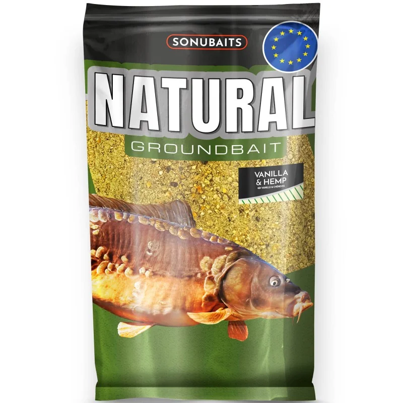 Zanęta Sonubaits Natural Vanilla & Hemp 1kg Sprawdź teraz