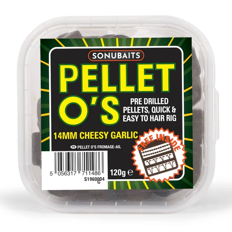 Dodaj do koszyka Pellet Sonubaits O'S 14mm - Cheesy Garlic