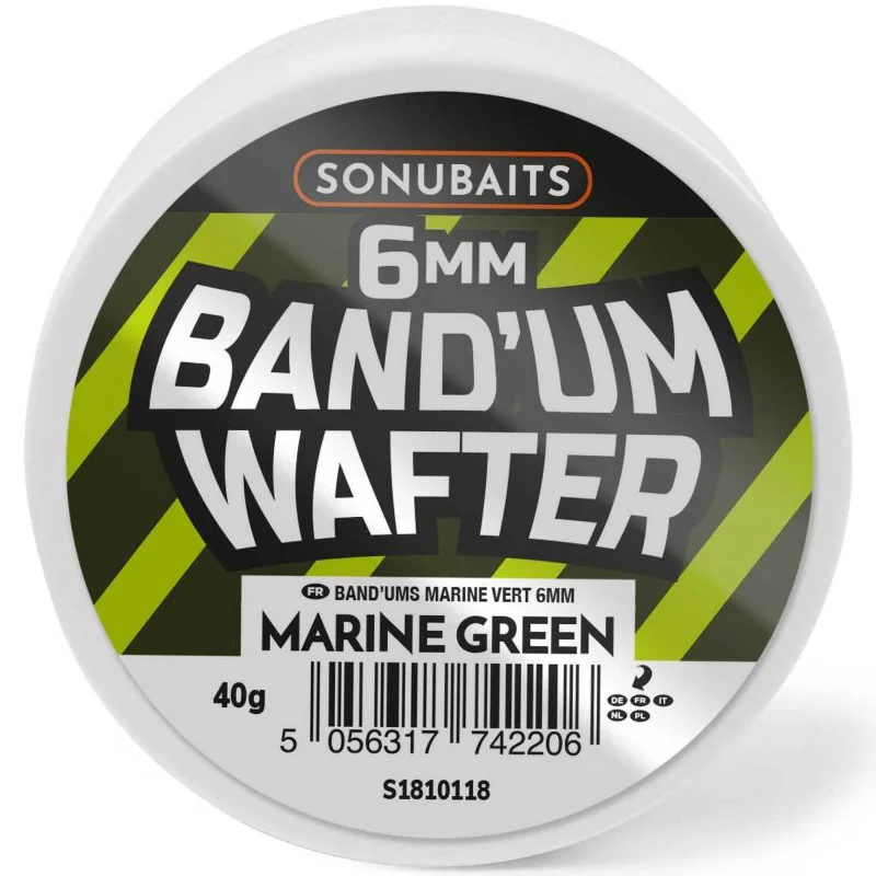 Kulki Sonubaits Marine Green Wafters 6mm Darmowy zwrot