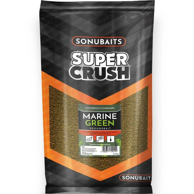 Bezpieczne zakupy Zanęta Sonubaits Marine Green Groundbait 2kg