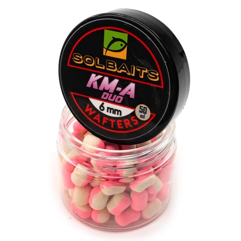 Wafters Solbaits KMA Duo Pink-White 6mm 50ml Szybka wysyłka