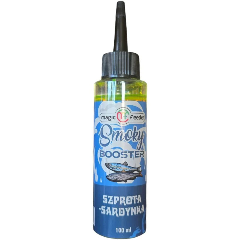 Szybka wysyłka Booster Magic Feeder Smoky Szprota Sardynka 100ml