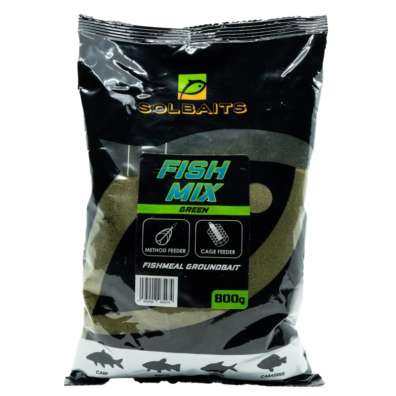 Zanęta Solbaits Fish Mix Green 800g Ekspresowa dostawa