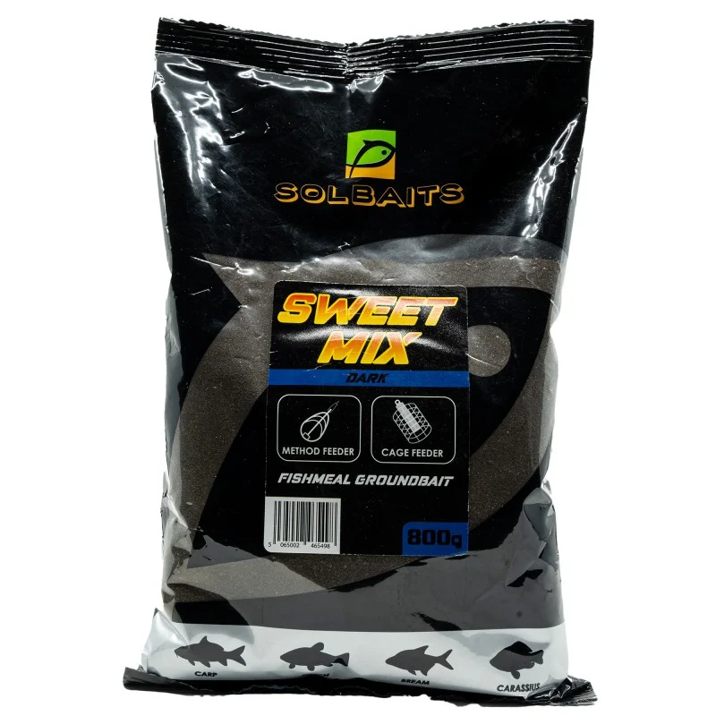 Okazja Zanęta Solbaits Sweet Mix Dark 800g