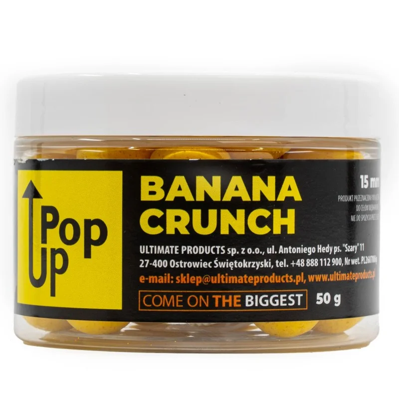 Hit cenowy Kulki Ultimate Product Banana Crunch Pop Up 15mm