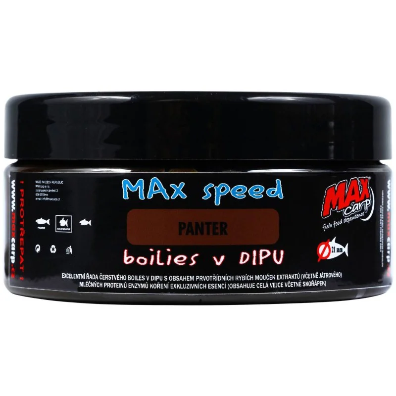 Tani Kulki Haczykowe Max Carp W Dipie Panter 16mm