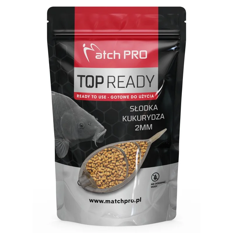 Gotowy Pellet MatchPro Ready Słodka Kukurydza 2mm 700g Nowy