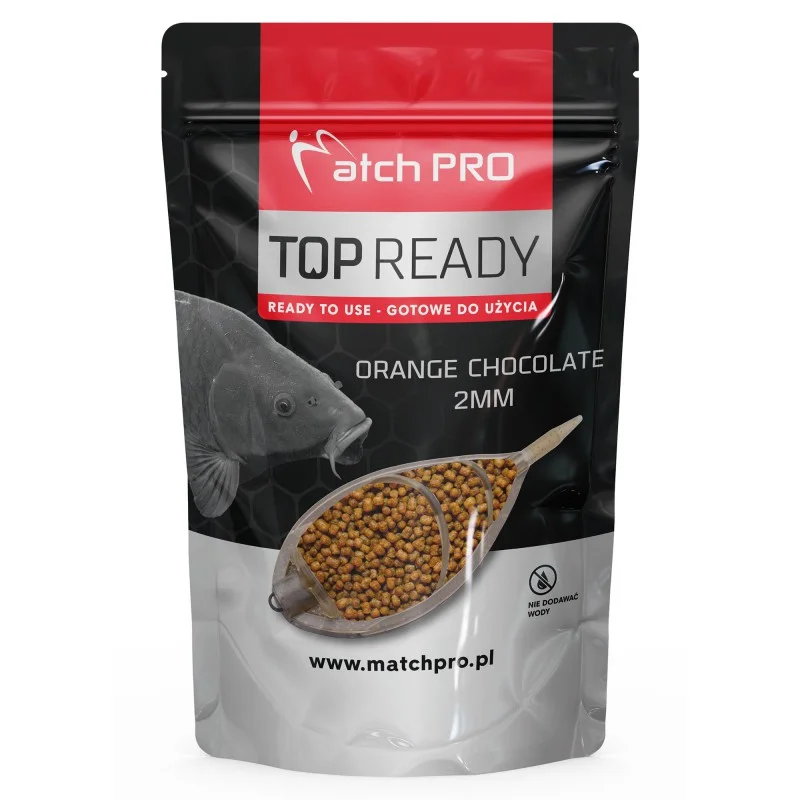 Gotowy Pellet MatchPro Ready Orange Chocolate 2mm 700g Tylko do końca tygodnia