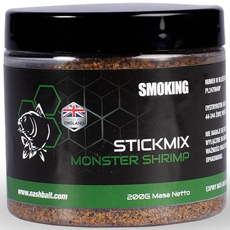 Szybka dostawa Stick Mix Nash Monster Shrimp Smoking 200g