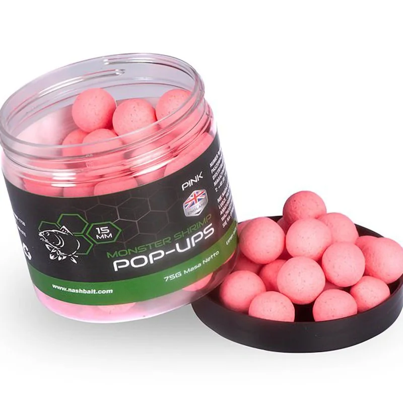 Kulki Nash Monster Shrimp Pop Ups 20mm 75g Pink Hit cenowy