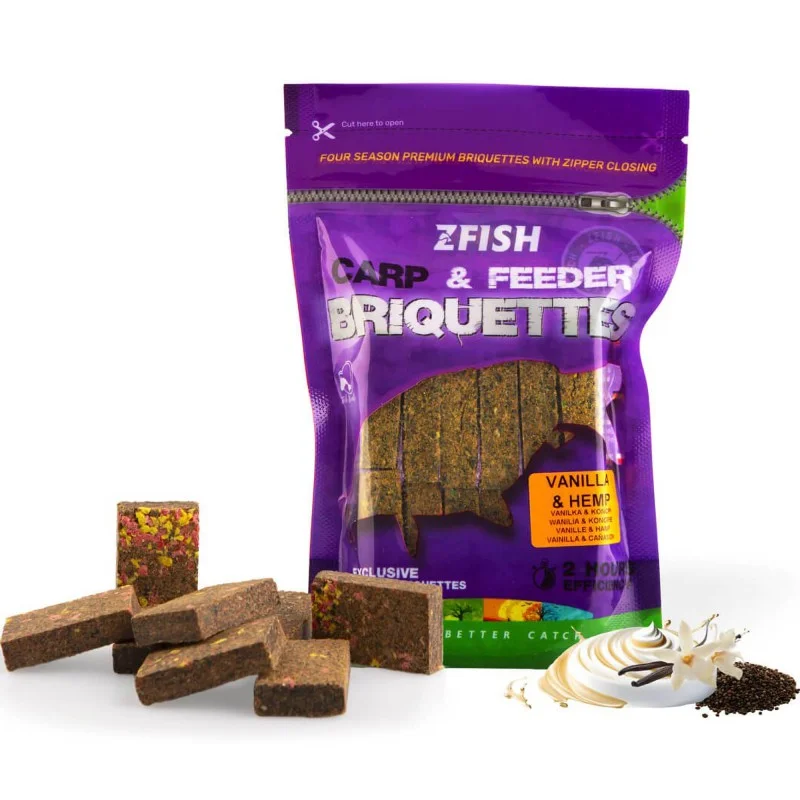 Super okazja Brykiety Zfish Vanilla & Hemp 220g