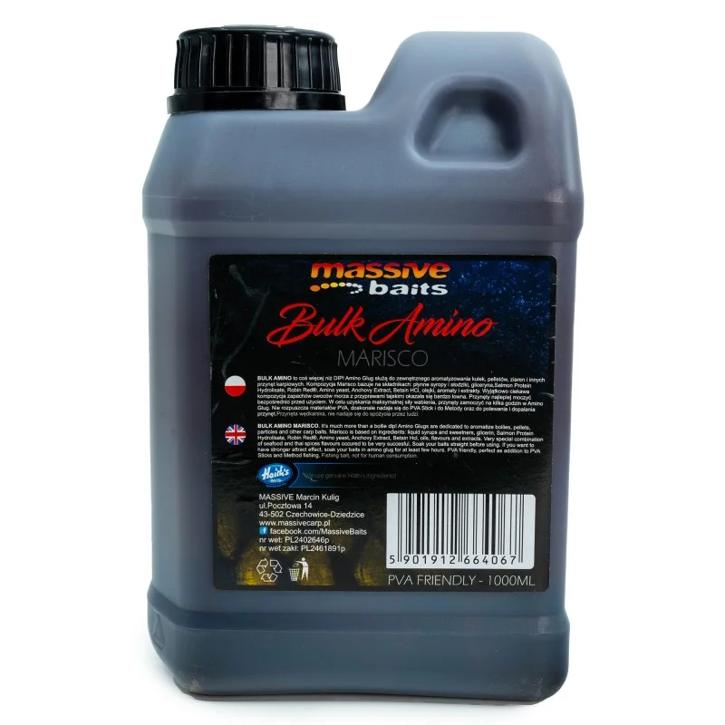 Bezpieczna płatność Liquid Massive Baits Bulk Amino Marisco 1l