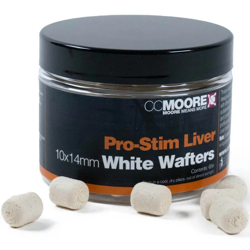 Kulki CC Moore Pro-Stim Liver White Dumbell Wafters 10x14mm Sprawdź teraz