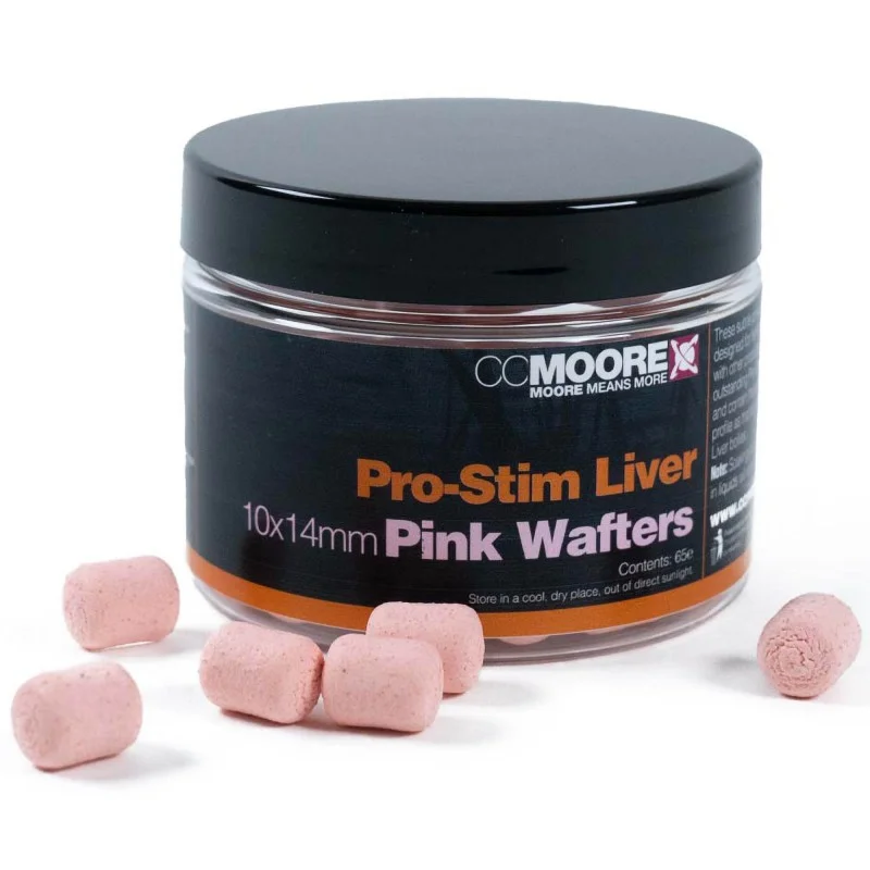 Kulki CC Moore Pro-Stim Liver Pink Dumbell Wafters 10x14mm Sprawdź teraz