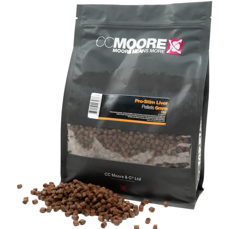 Oferta limitowana Pellet CC Moore Pro-Stim Liver 6mm 1kg