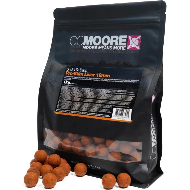 Kulki CC Moore Pro-Stim Liver 18mm 1kg Zniżka
