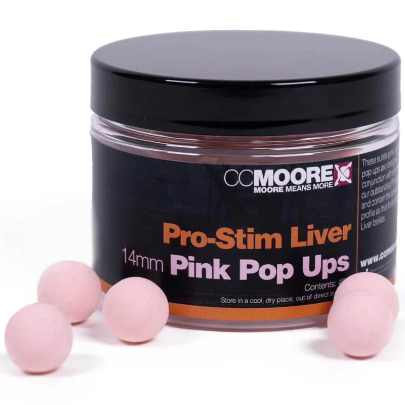 Kulki CC Moore Pro-Stim Liver Pink Pop Ups 14mm Taniej