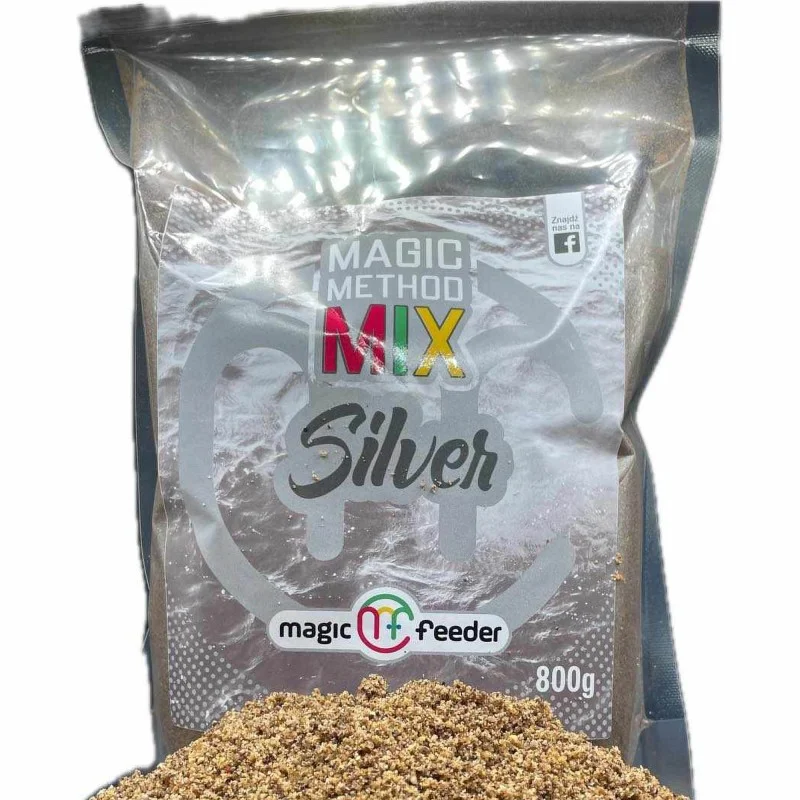 Super okazja Zanęta Magic Feeder Method Mix Silver 800g