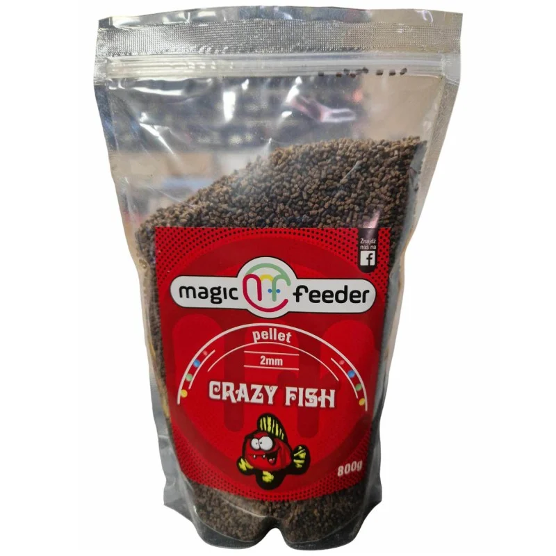 Kup teraz Pellet Magic Feeder Crazy Fish 2mm 800g