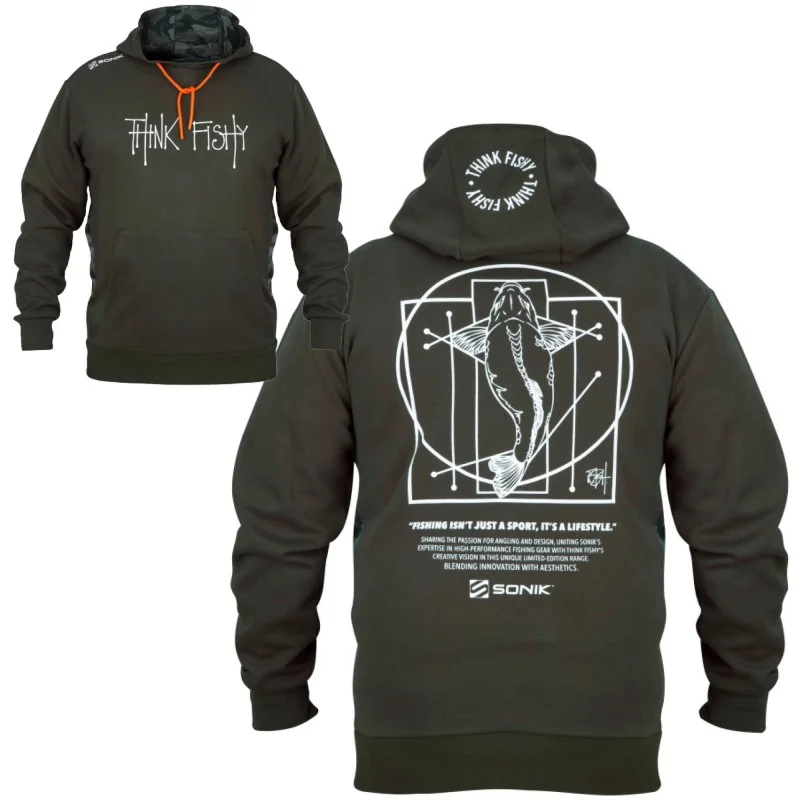 Bezpieczne zakupy Bluza Sonik Sonik Hoody By Think Fishy - XXXL