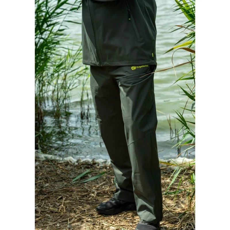 Promocja Spodnie Ridge Monkey APEarel ThermaPro Waterproof Shell Trousers Green - XXL