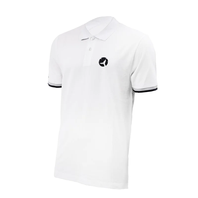 Koszulka Polo Moonfin Biała - L Wyjątkowa oferta