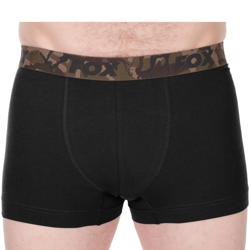 Obniżka ceny Bokserki Fox Boxer Shorts Khaki/ Black - M (2szt.)
