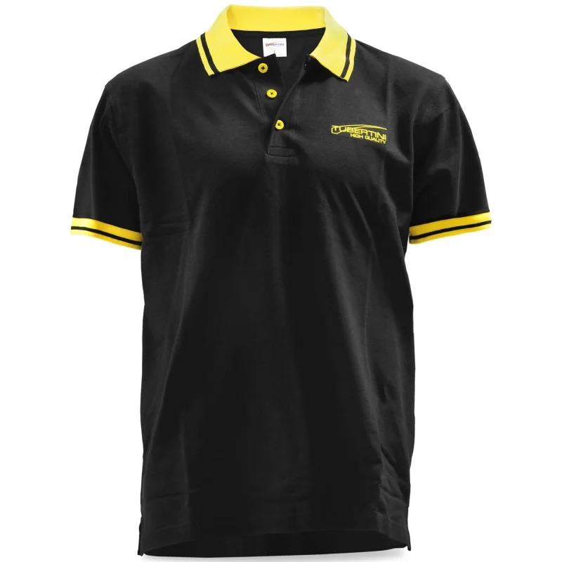 Ograniczona ilość Koszulka Tubertini Polo TBT Nera M/Corta - XXXL