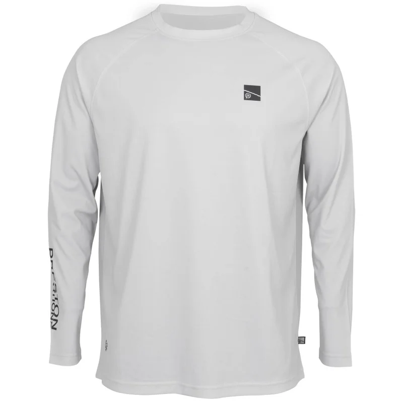 Sprawdź teraz Bluza Preston Grey Performance Sun Shirt UPF-40 – L