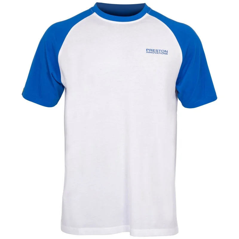 Cena promocyjna Koszulka Preston Lightweight White Raglan T-Shirt - XXL