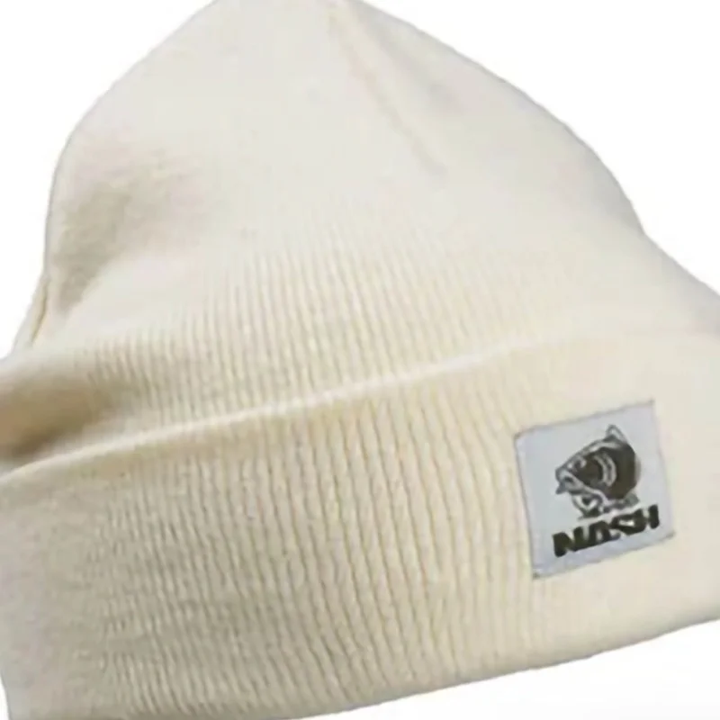Oferta Czapka Nash Make It Happen Badge Beanie Hat Ecru
