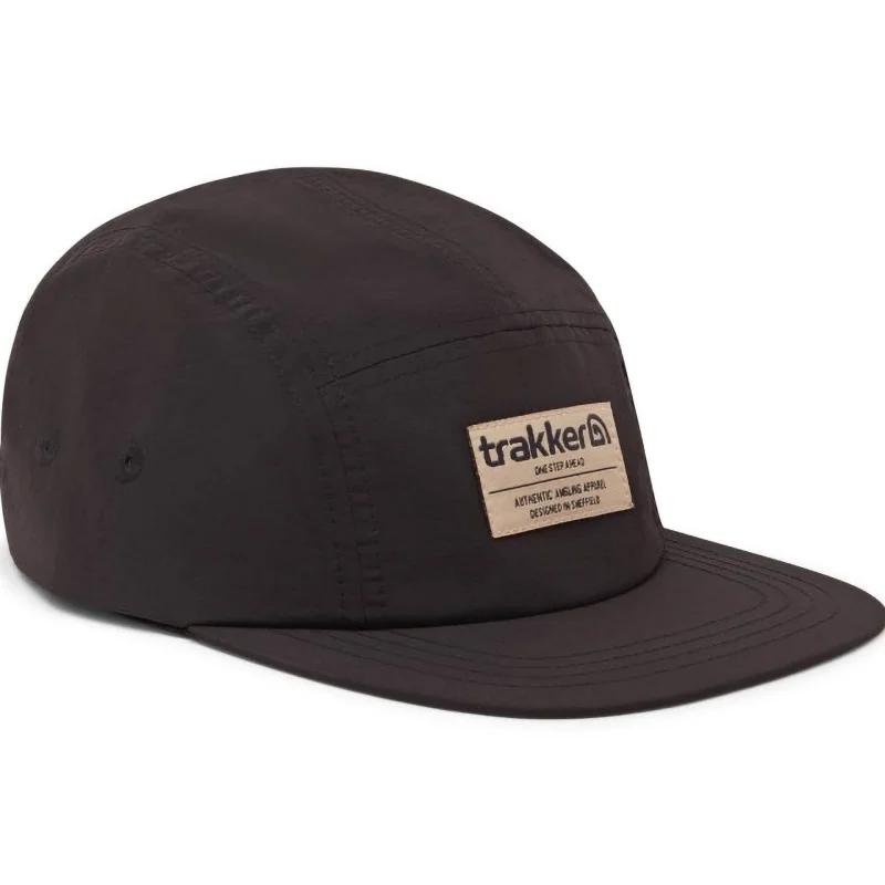 Czapka Trakker 5 Panel Black Cap Zniżka