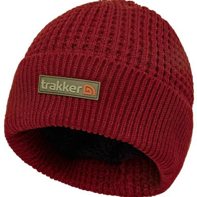 Czapka Trakker Plum Textured Beanie Ostatnia szansa