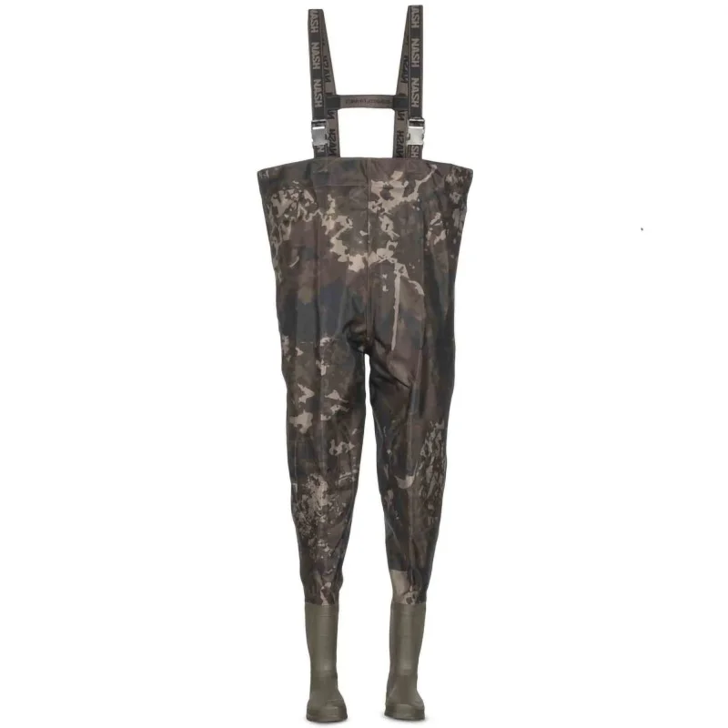 Wodery Nash Zero Tolerance HD Waders Camo XL - 46 Oferta limitowana