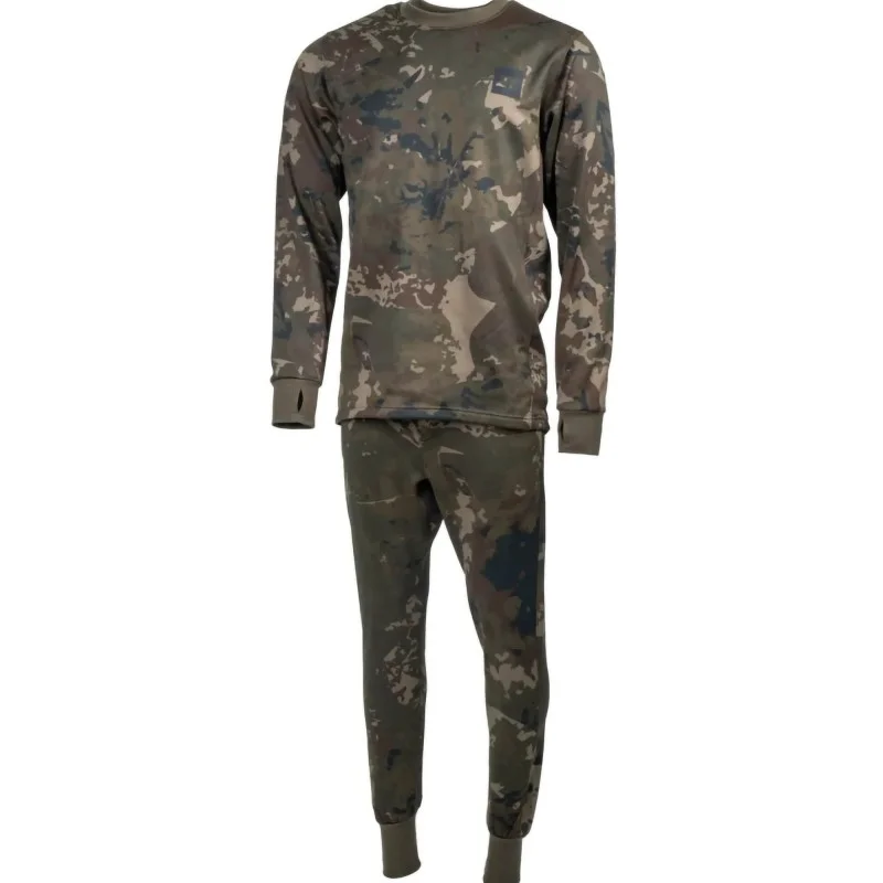 Tani Bielizna Termiczna Nash Zero Tolerance Base Layer Set Camo - S