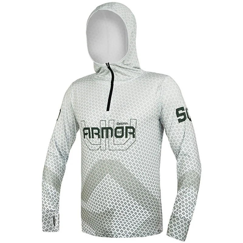 Bezpieczna płatność Bluza Z Kapturem Delphin Uv Armor 50+ Olive - M