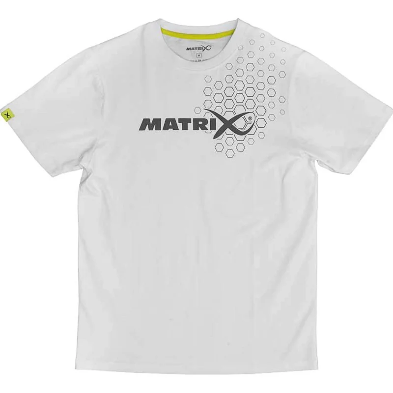 Koszulka Matrix Hex Print T-Shirt White - S Nowość