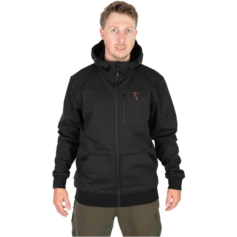 Oferta Kurtka Fox Collection Soft Shell Jacket Black Orange - M