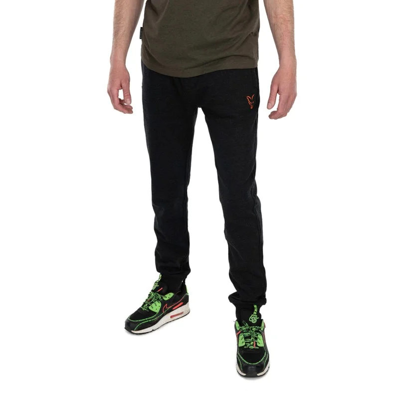 Zniżka Spodnie Fox Collection LW Jogger Black & Orange -3XL